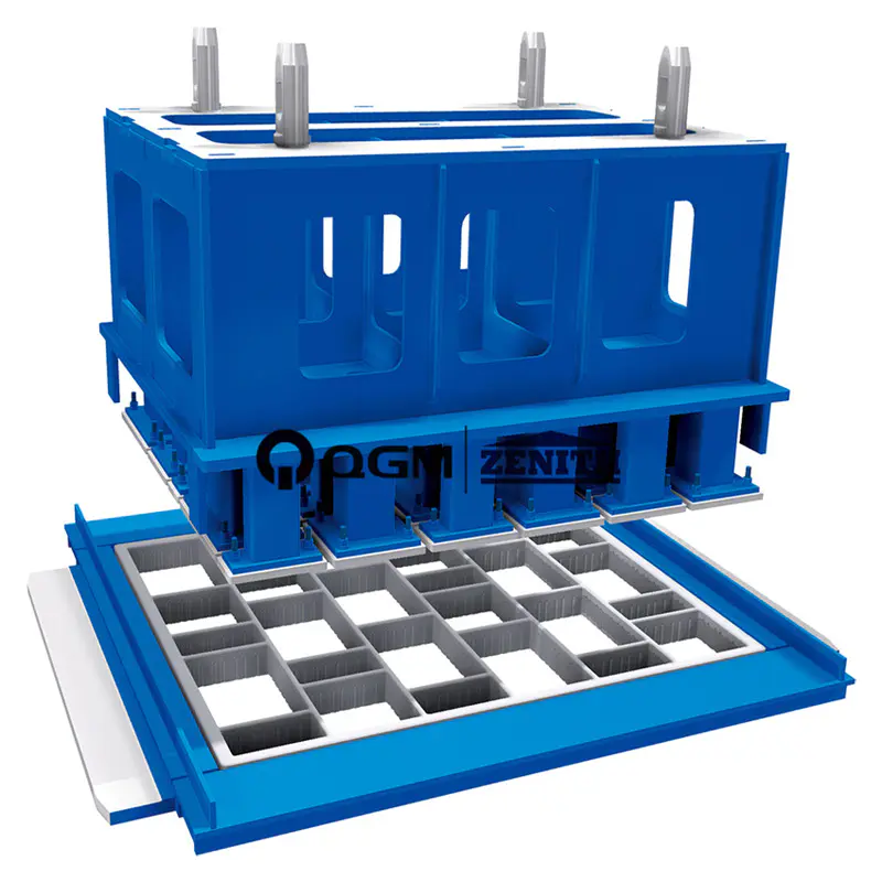 Moldes de máquina para hacer bloques